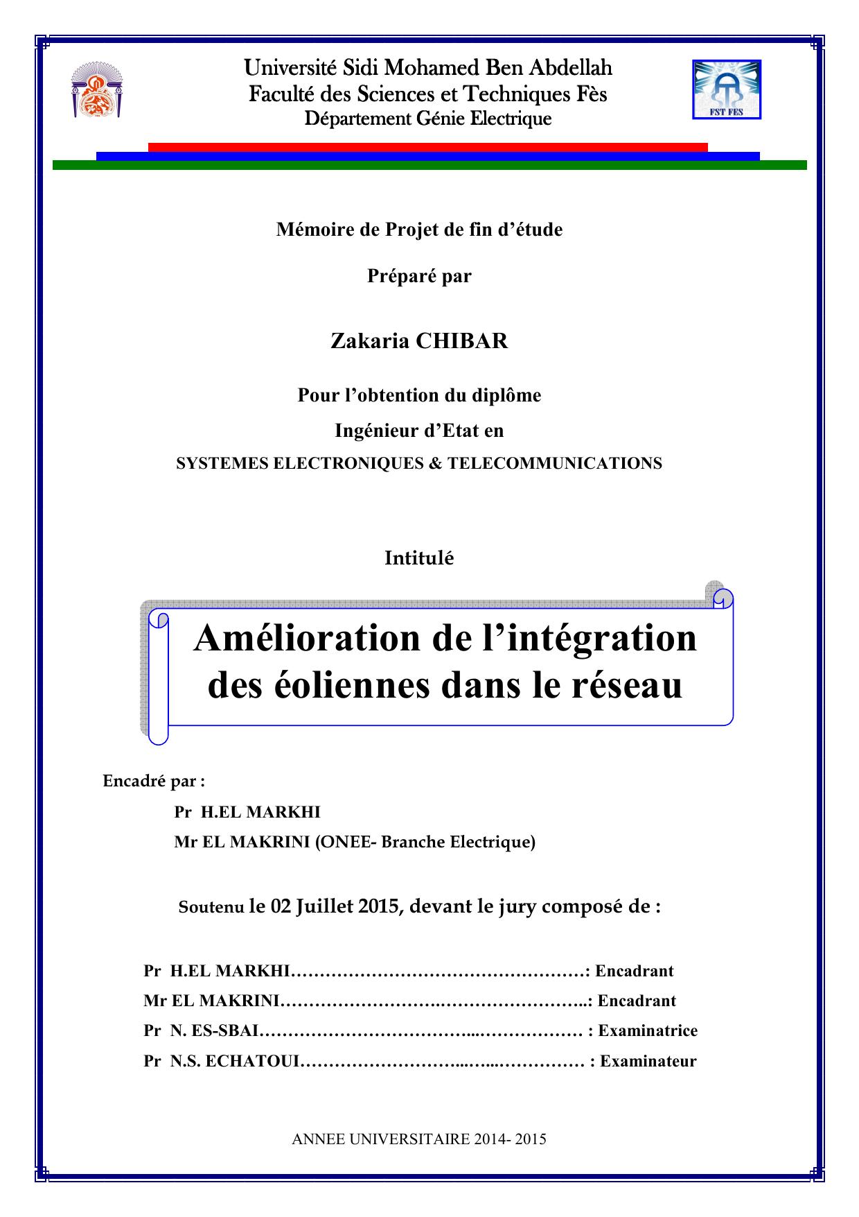 Amélioration de l’intégration des éoliennes dans le réseau