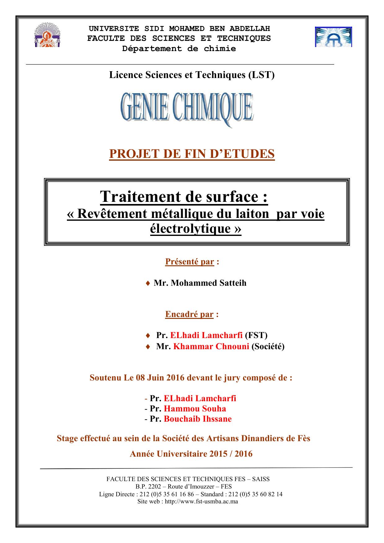 Traitement de surface : Revêtement métallique du laiton par voie électrolytique