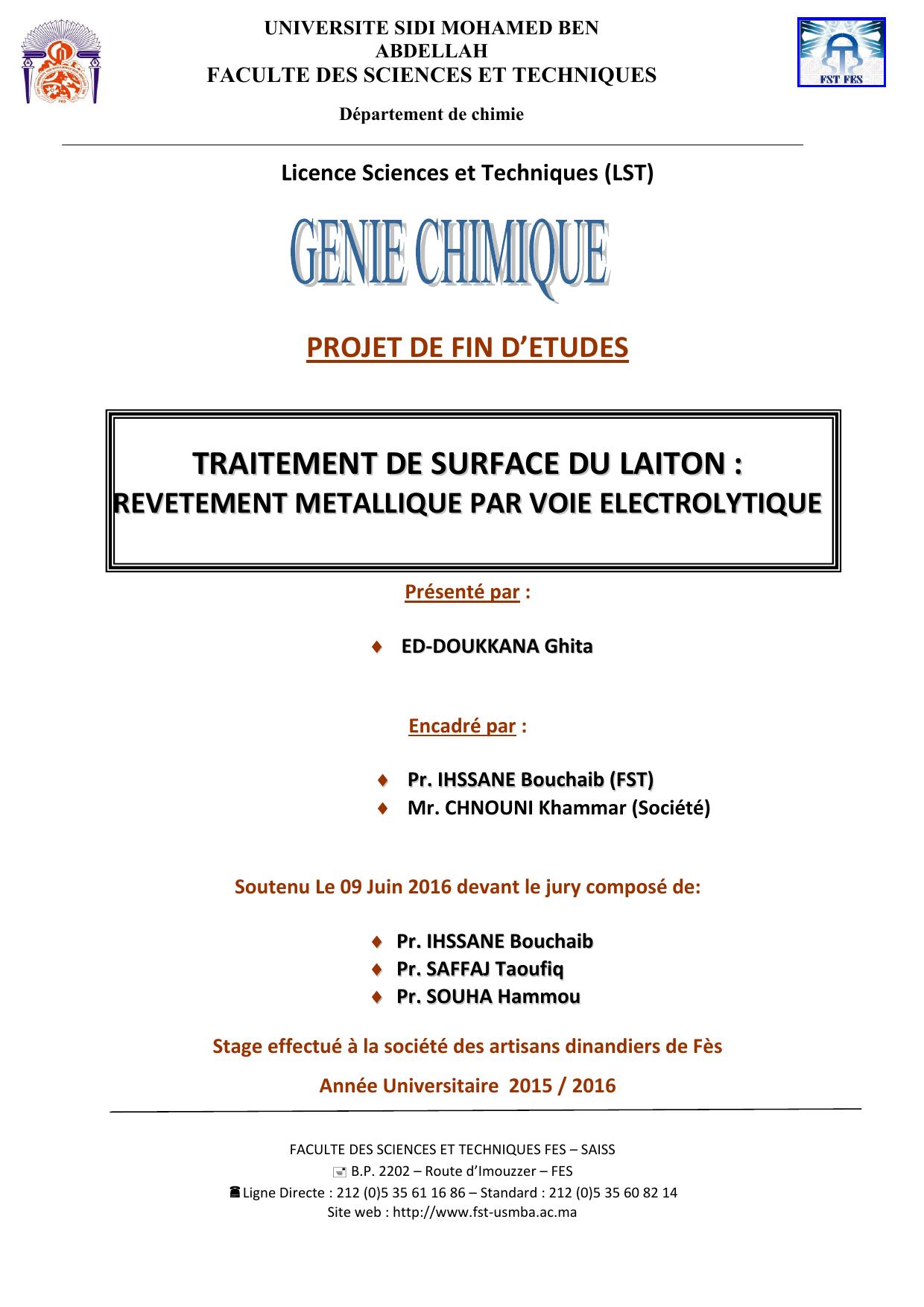 Traitement de surface du laiton: Revêtement métallique par voie électrolytique