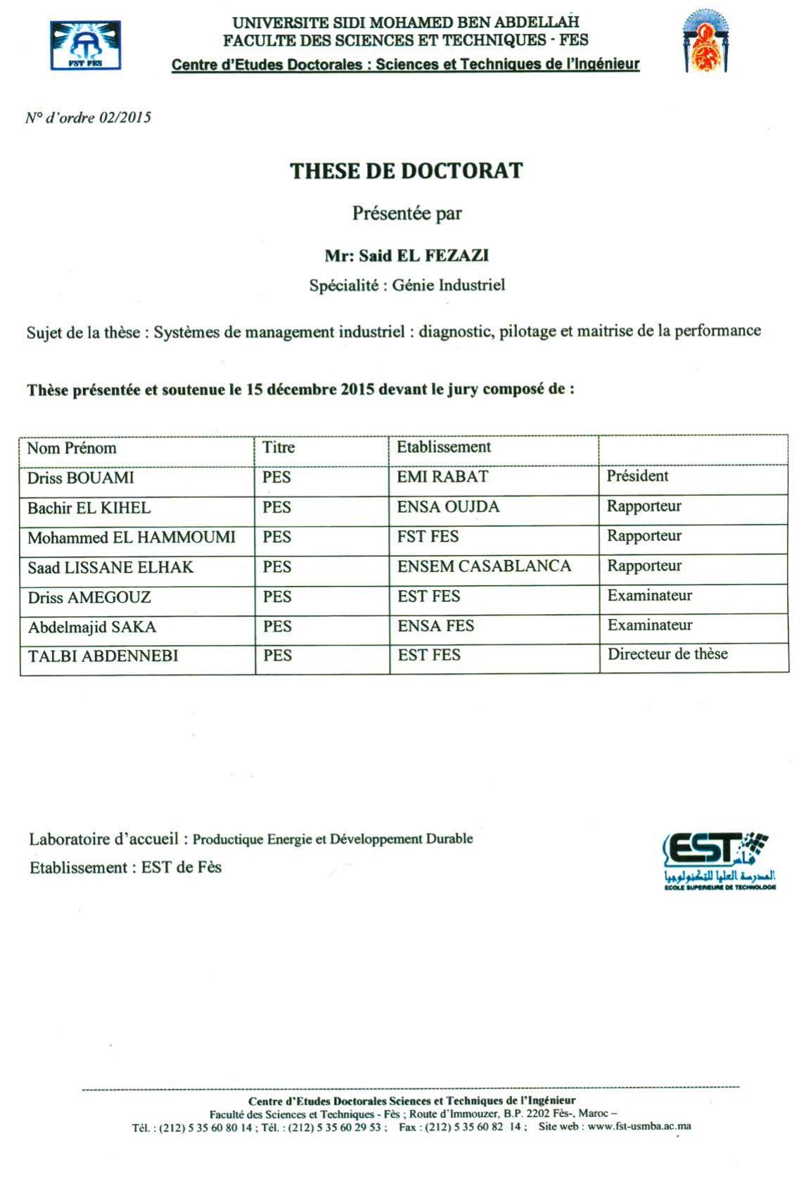 Systèmes de management industriel: diagnostic, pilotage et maitrise de la performance