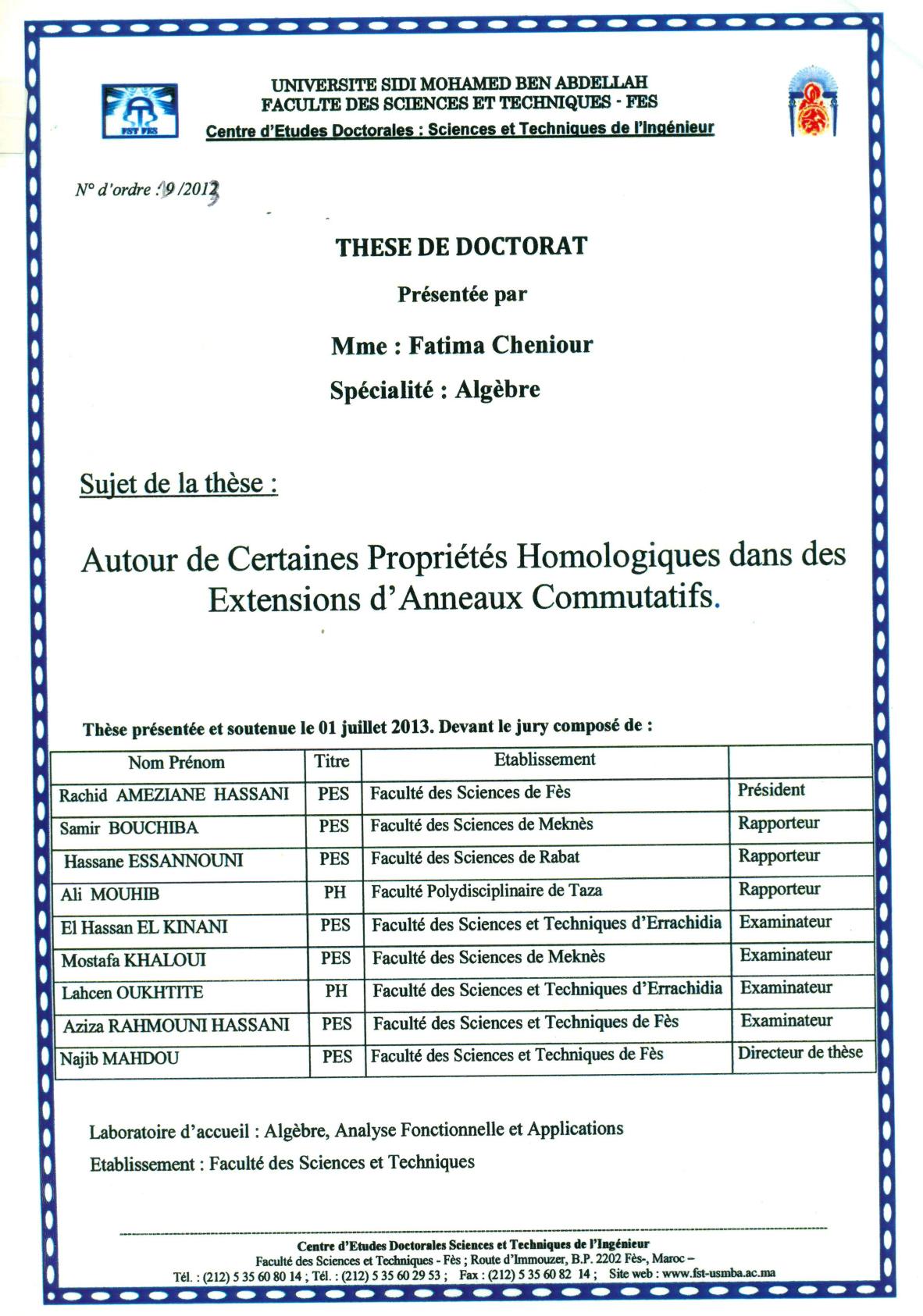 Autour de certaines propriétés homologiques dans des extensions d’anneaux commutatifs