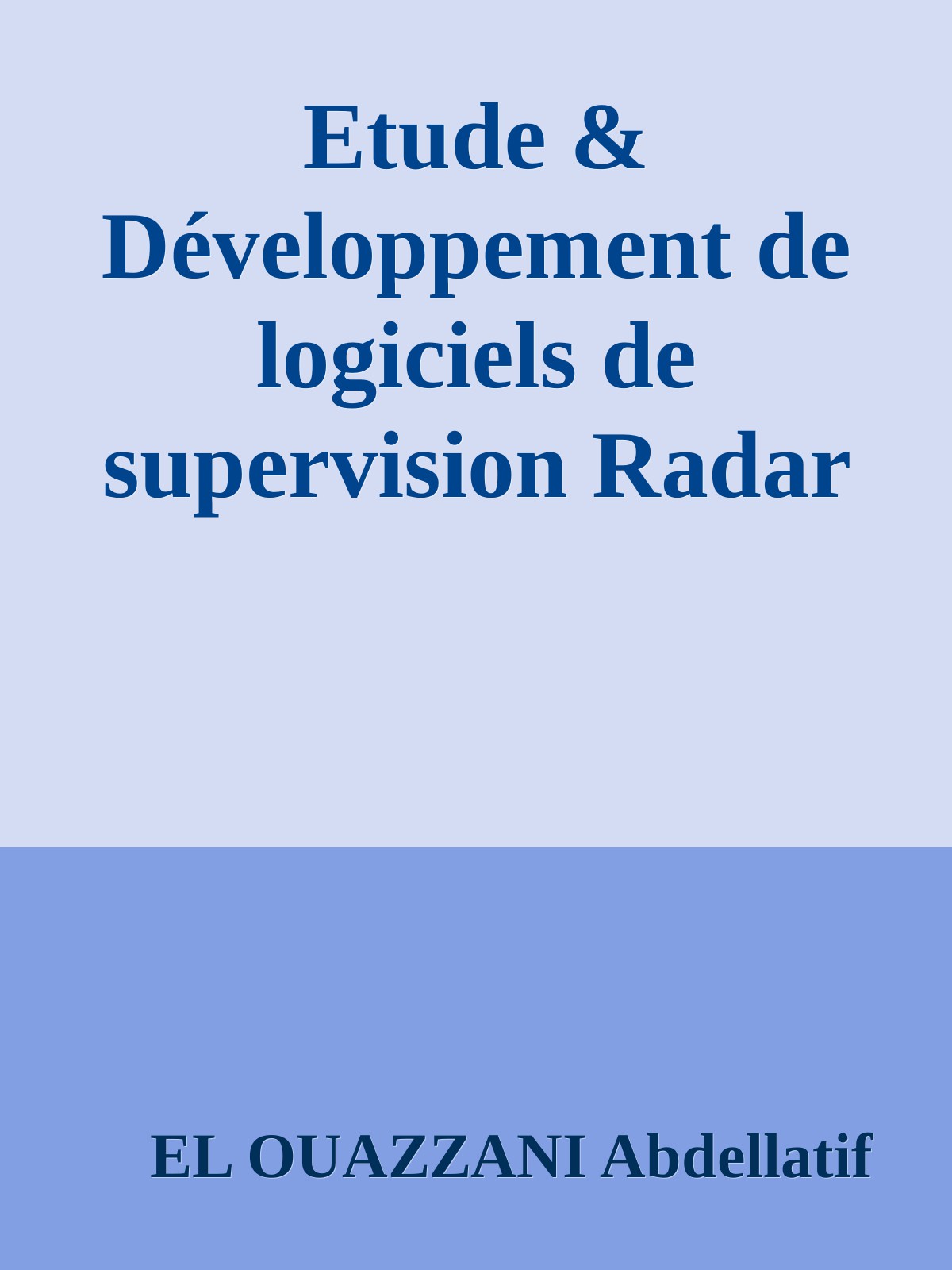 Etude & Développement de logiciels de supervision Radar sur Linux pour la nouvelle génération de DSP développé par Texas Instrument