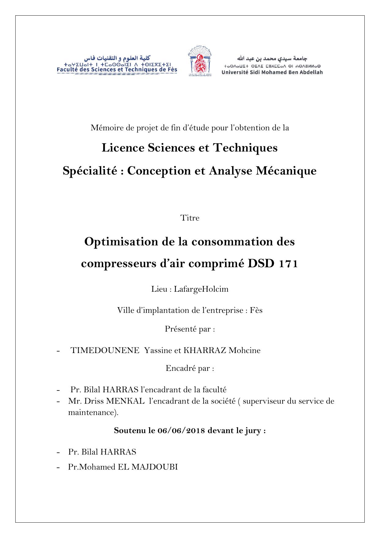 Optimisation de la consommation des compresseurs d’air comprimé DSD 171