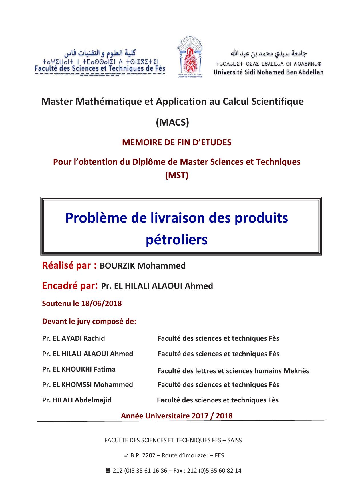 Problème de livraison des produits pétroliers