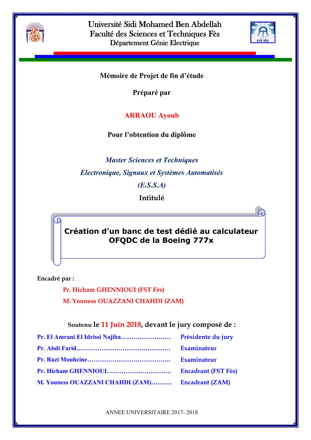 Ce rapport décrit une étude faite sur le photovoltaïque à concentration (CPV) et la modélisation d’une carte d’acquisition de courant et de tension. L’étude que nous avons effectuée sur le CPV est basée dans un premier temps sur le choix de traqueur solaire adapté à la technologie CPV, ensuite deux types de lentille de Fresnel (lentille plate et la lentille courbée en forme de dôme) ont été conçu avec le logiciel Matlab en s’appuyant sur les équations des prismes. En fin nous avons dimensionné et simulé deux optiques secondaires le CPC et le CCPC associé à une lentille de Fresnel. Cette simulation nous a permis de vérifier l’efficacité optique de la lentille et de comparer les deux optiques secondaires le CPC et le CCPC.