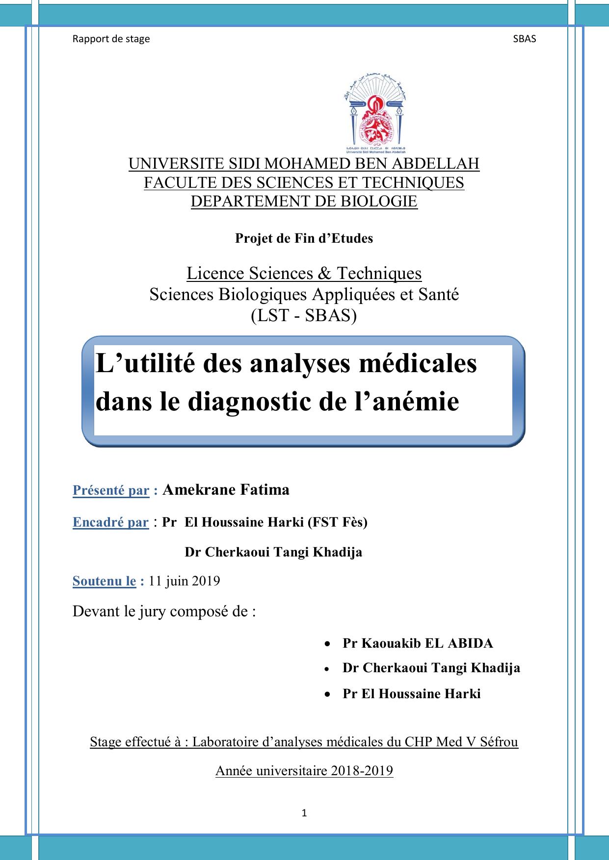 L’utilité des analyses médicales dans le diagnostic de l’anémie