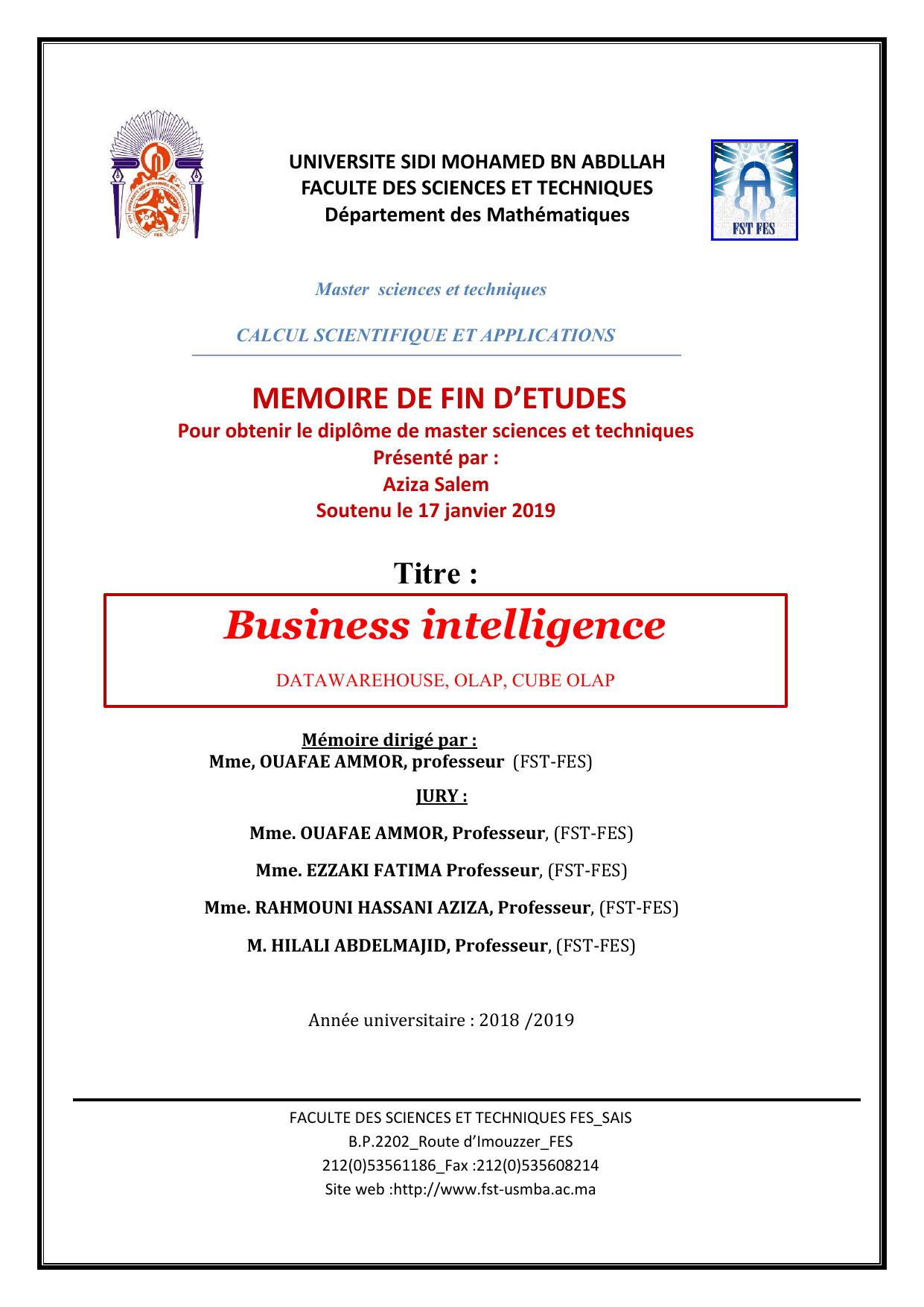 Business Intelligence