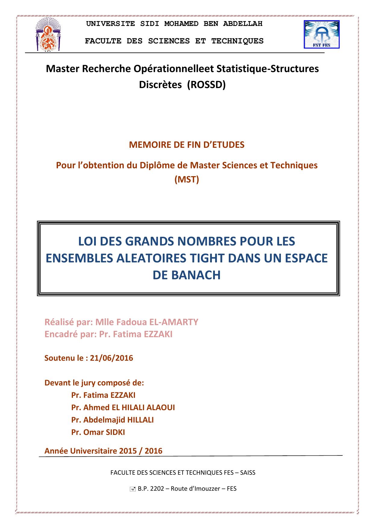 1612340027478 1612339931481 Master Recherche Opérationnelleet Statistique