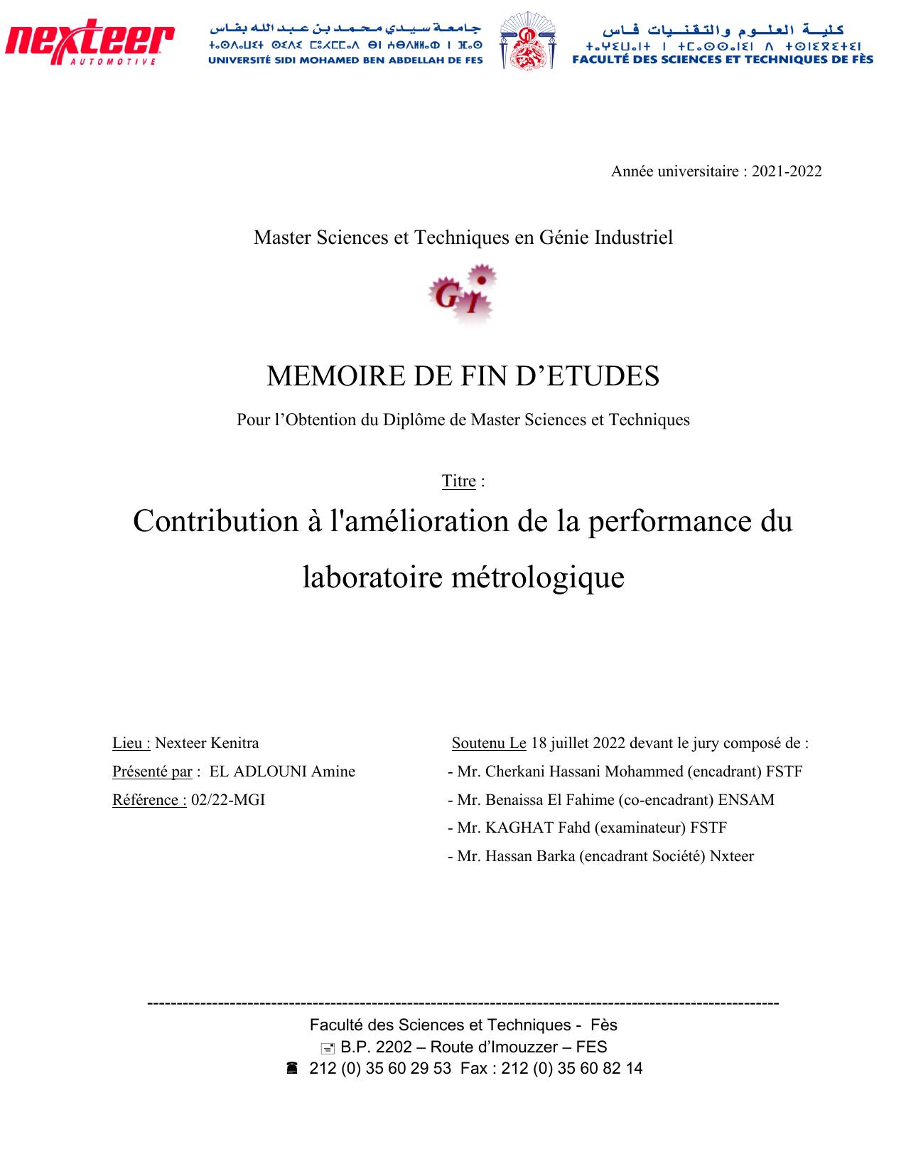 rapport PFE VF Amine (1)