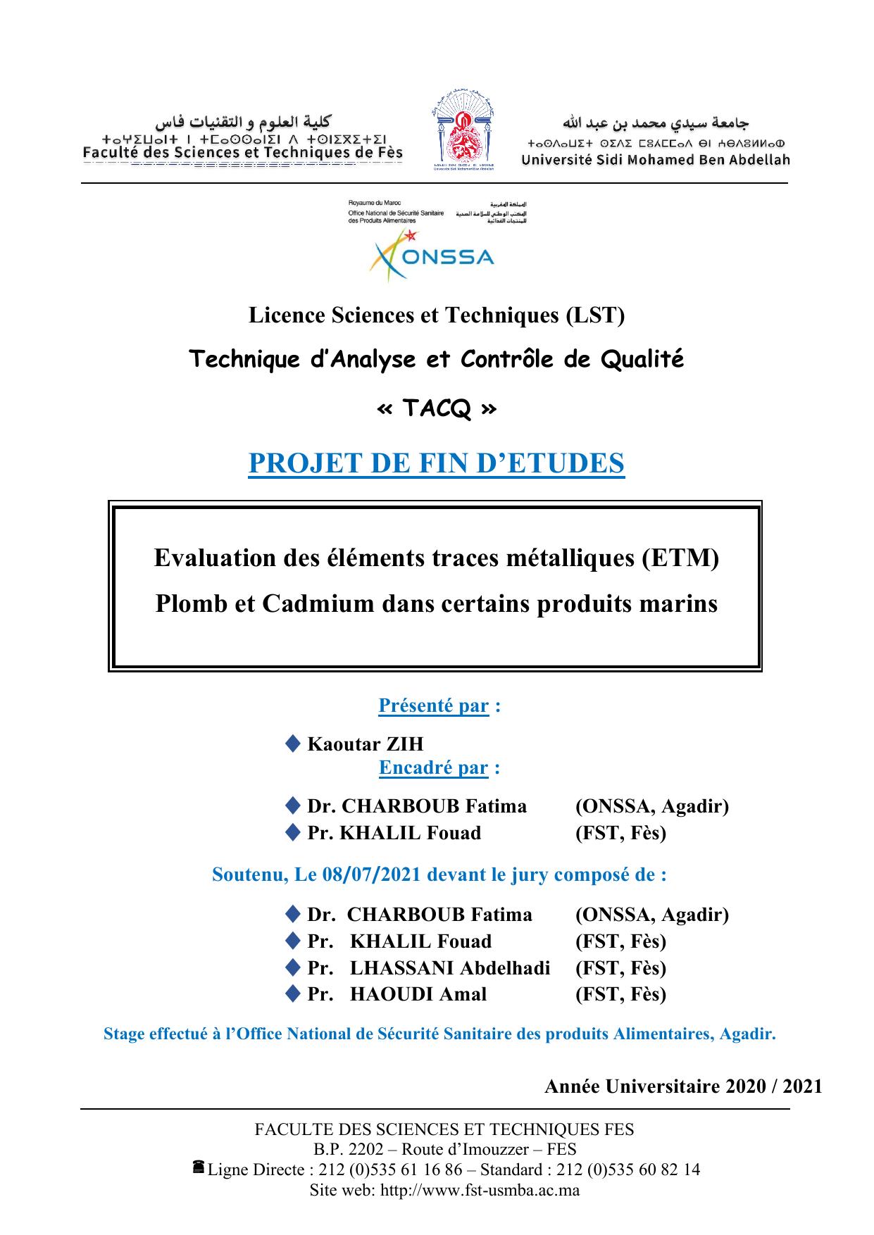 Rapport Corrigé