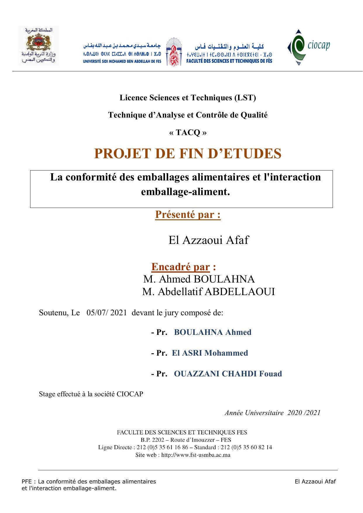 PFE AFAF EL AZZAOUI TACQ pdf