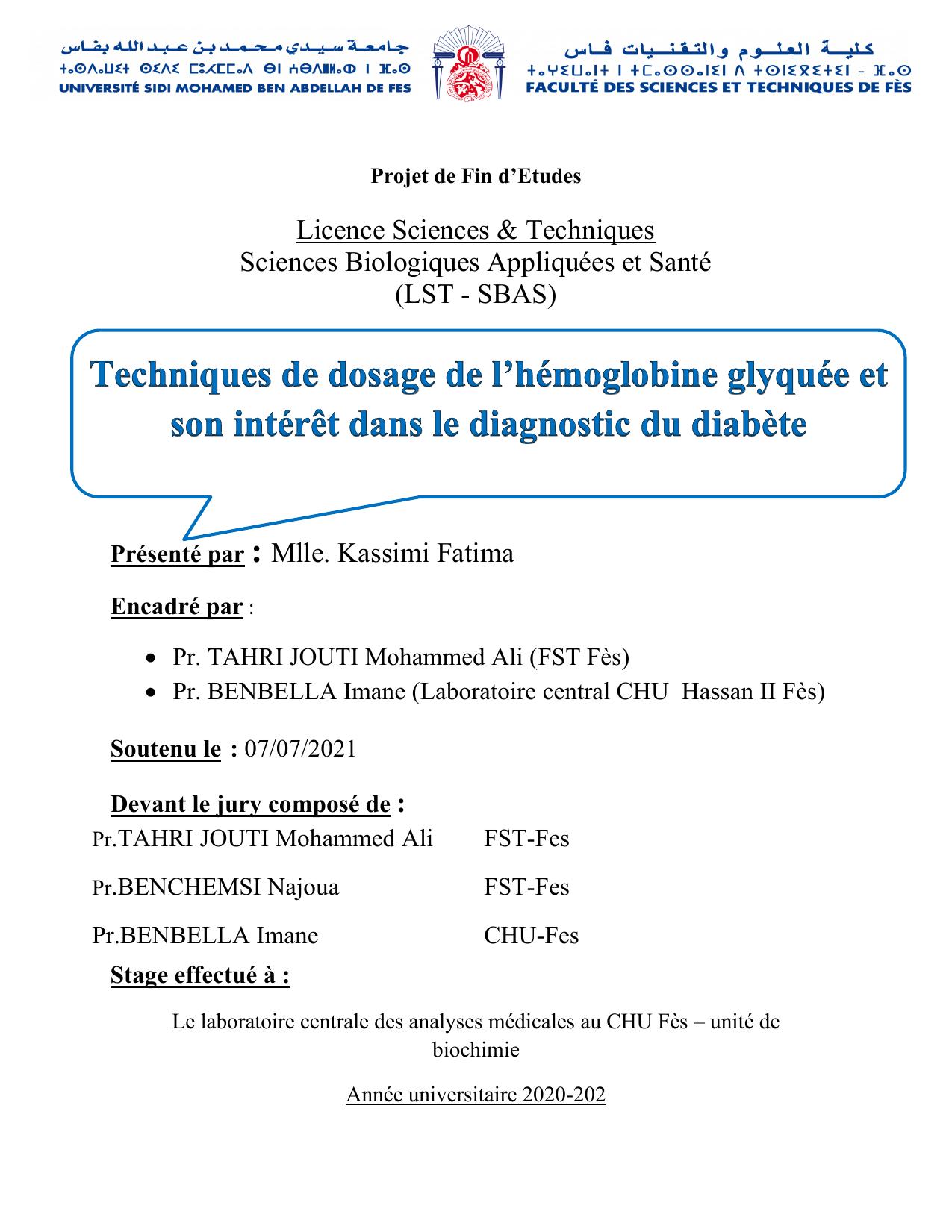 HBA1C RAPPORT 2021